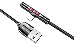Кабель USB Hoco U65 Colorful Magic Lightning Cable Black - миниатюра 2