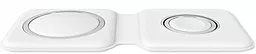Беспроводное (индукционное) зарядное устройство Apple MagSafe Duo Charger OEM HQ Copy white - миниатюра 4