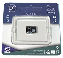 Карта памяти T&G microSDHC 2GB Class 4 (TG-2GBSD-00)