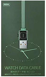 Кабель USB Remax Watch micro USB Cable Dark Green (RC-113m) - миниатюра 2