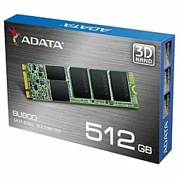 Накопичувач SSD ADATA Ultimate SU800 512 GB M.2 2280 (ASU800NS38-512GT-C) - мініатюра 3