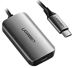 Видео переходник (адаптер) Ugreen CM236 USB Type-C - Mini DP 4k 60hz 0.1m gray (60351) - миниатюра 2