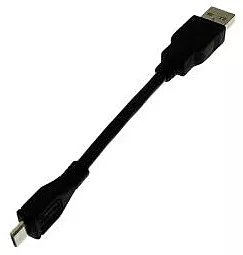 USB Кабель Drobak Mini USB 0.1m Black (212672) - мініатюра 2