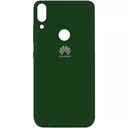Чехол Epik Silicone Cover My Color Full Protective (A) Huawei P Smart Z Dark green