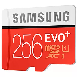 Карта памяти Samsung microSDXC 256GB EVO Plus Class 10 UHS-I U3 + SD-адаптер (MB-MC256DA) - миниатюра 4