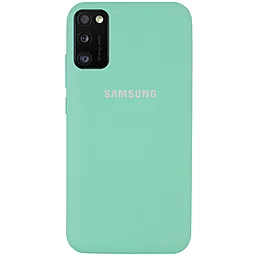 Чехол Epik Silicone Cover My Color Full Protective (AA) Samsung A415 Galaxy A41 Ocean Blue