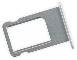 Слот (лоток) SIM-карти iPhone 6S Original Silver