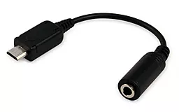 Аудіо-перехідник EasyLife M-F micro USB - 3.5mm Black