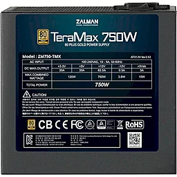 Блок питания Zalman TeraMax 750W (ZM750-TMX) - миниатюра 5