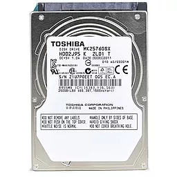 Жесткий диск для ноутбука Toshiba 250 GB 2.5 (MK2576GSX)