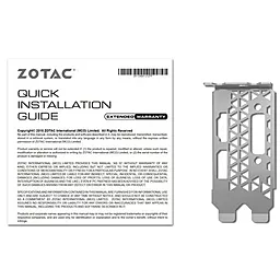 Видеокарта Zotac GeForce GTX1050 2048Mb LP (ZT-P10500E-10L) - миниатюра 6