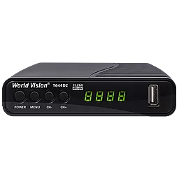 Цифровий тюнер Т2 World Vision T644D2 FM