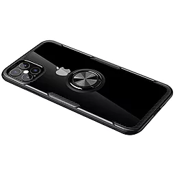 Чехол Deen CrystalRing Apple iPhone 12 Pro Max Clear/Black