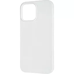 Чехол 1TOUCH Original Full Soft Case for iPhone 13 Pro Max White (Without logo) - миниатюра 2