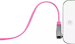 Аудио кабель Belkin MIXIT AUX mini Jack 3.5mm M/M Cable 0.9 м pink (AV10128cw03-PNK) - миниатюра 2