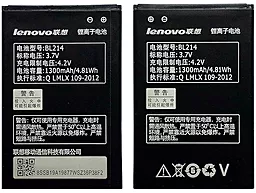 Аккумулятор Lenovo A208 IdeaPhone / BL214 (1300 mAh) - миниатюра 4