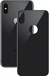 Защитное стекло Mocolo 3D Backside Tempered Glass iPhone X Space Grey