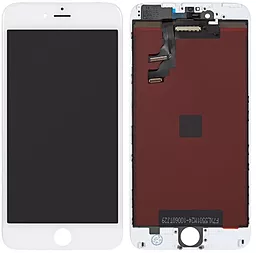 Дисплей Apple iPhone 6 Plus с тачскрином и рамкой, (TFT), White