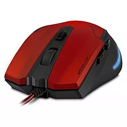 Комп'ютерна мишка Speedlink AKLYS (SL-680001-BKRD) black-red - мініатюра 2
