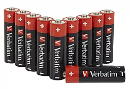 Батарейки Verbatim Alkaline AA (LR06) 10шт (49875) - миниатюра 4