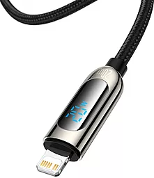 Кабель USB PD Baseus Display 20W USB Type-C - Lightning Cable Black (CATLSK-01) - миниатюра 3