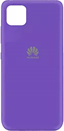 Чехол Epik Silicone Cover My Color Full Protective (A) Huawei Y5p Violet