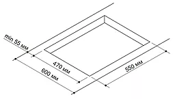 Варочная поверхность комбинированная Pyramida PF 630 Inox - мініатюра 5