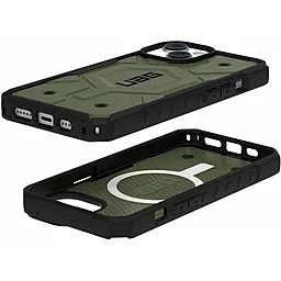 Чехол UAG Pathfinder with MagSafe для Apple iPhone 15 Green - миниатюра 2