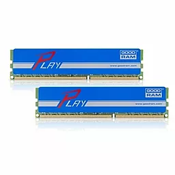 Оперативная память GooDRam DDR3 8GB (2x4GB) 1600 MHz PLAY Blue (GYB1600D364L9S/8GDC)