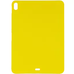 Чохол для планшету Epik Silicone Case Full зout Logo для Apple iPad Air 10.9" 2020, 2022, iPad Pro 11" 2018  Neon Yellow