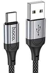 Кабель USB Hoco X102 Fresh 18w 3a USB Type-C cable black