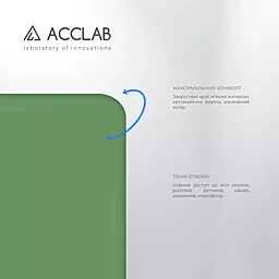 Чехол ACCLAB SoftShell для Samsung Galaxy M32 4G Green - миниатюра 3