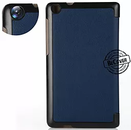 Чехол для планшета BeCover Smart Case ASUS Z380 ZenPad 8 Deep Blue (700662) - миниатюра 2