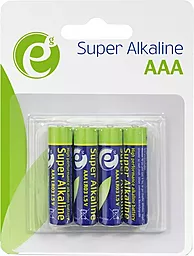 Батарейки Energenie Super Alkaline AAA/LR03 4 шт (EG-BA-AAA4-01)