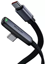 Кабель USB PD McDodo Zebra Series 65W 1.2M USB Type-C - Type-C Cable Black (CA-3360) - миниатюра 2