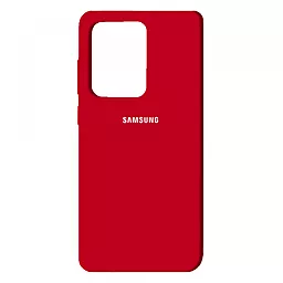 Чехол 1TOUCH Silicone Case Full Samsung G988 Galaxy S20 Ultra Red (2000001168875)