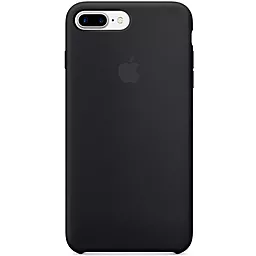 Чехол Apple Silicone Case PB для Apple iPhone 7 Plus, iPhone 8 Plus  Black