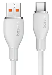 Кабель USB Baseus Pudding Series Fast Charging 100w 6a 2m USB - Type-C сable white (P10355703221-01)