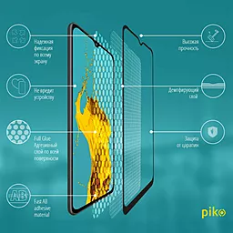 Защитное стекло Piko Full Glue Samsung A325 Galaxy A32 Black (1283126510335) - миниатюра 3