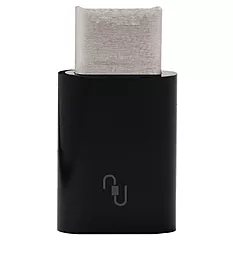 Адаптер-переходник EasyLife Micro USB to Type-C connector Black - миниатюра 2