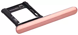 Заглушка разъема Сим-карты Sony G8142 Xperia XZ Premium Dual Sim Original Pink