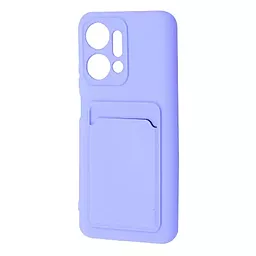 Чехол Wave Colorful Pocket для Honor X7a Light Purple