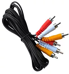 Кабель 1TOUCH 3RCA to 3RCA 1.2m