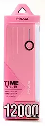 Повербанк Remax Proda Time PPL-19 12000mAh Pink - миниатюра 3