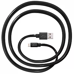 USB Кабель JUST Freedom Lightning USB (MFI) Cable Black (LGTNG-FRDM-BLCK) - мініатюра 2
