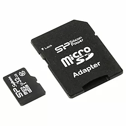 Карта памяти Silicon Power microSDHC 32GB Superior Class 10 UHS-I U3 + SD-адаптер (SP032GBSTHDU3V10SP) - миниатюра 2