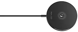 Беспроводное (индукционное) зарядное устройство XO CX022 Magnetic 15w wireless charger black - миниатюра 2