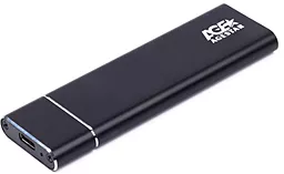 Карман для SSD AgeStar M2 NGFF (3UBNF5C) Black / Витринный образец - миниатюра 2