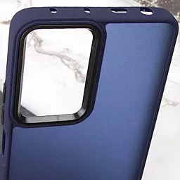 Чехол Epik Lyon Frosted для Xiaomi Poco F5 Pro Navy Blue - миниатюра 5