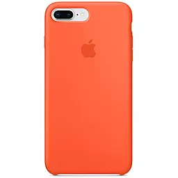 Чехол Apple Silicone Case PB для Apple iPhone 7 Plus, iPhone 8 Plus  Spicy Orange